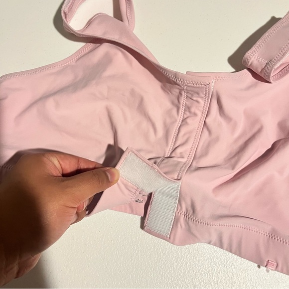 Masthead Elizabeth Pink Surgical Bra Breast Cardiac Surgery Recovery Velcro Bra - Picture 5 of 8